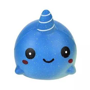 Новое поступление 2018 года, антистрессовая игрушка для сквоша, изысканная забавная мягкая игрушка с ароматом большого кита, медленный рост, 12 см, игрушка-симулятор Squishy S 223#