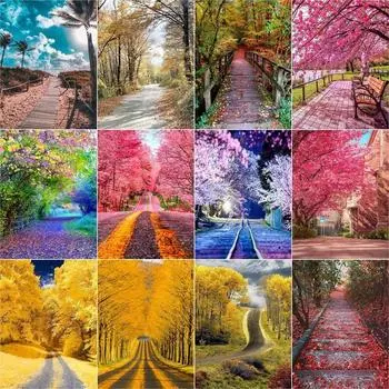 Новое поступление алмазная живопись цветочный набор алмазная живопись вышивка ремесло горный хрусталь мозаика подарок украшение дома Full Round 20x25CM