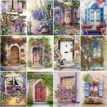 Новое поступление алмазная живопись цветок комплект алмазная мозаика Алмазная вышивка полная круглая дрель искусство украшение дома Full Round 20x25CM