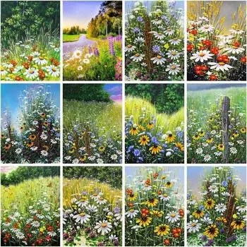 Новое поступление алмазная живопись цветы Алмазная мозаика Алмазная вышивка горный хрусталь мозаика подарок домашний декор подарок Full Round 20x25CM