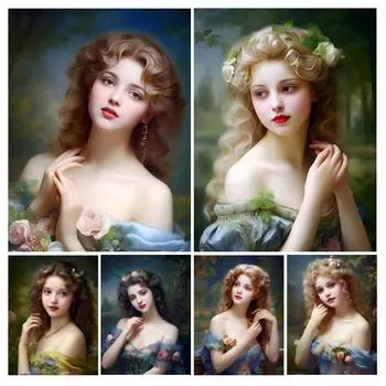 Новое поступление алмазная живопись сексуальная женщина 5D Diy полный горный хрусталь дрель мозаика вышивка фантазия девушка картина Настенный декор Square drill 30x40cm