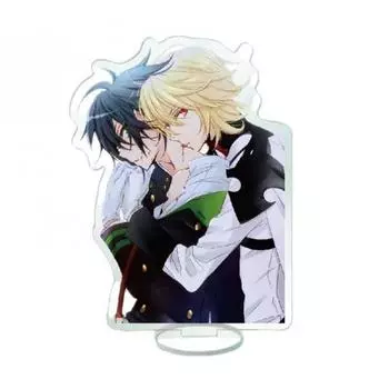 Новое поступление, аниме-подставка «Серафим конца», модель пластины Hyakuya Yuichiro Mikaela Krul Tepes, стоящий знак, реквизит для фанатов