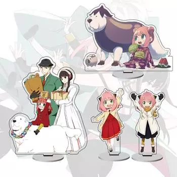 Новое поступление, аниме Spy X, семейный персонаж, акриловая подставка, модель Wilight Yor Forger Anya Forger, фигурка, пластина для косплея 1