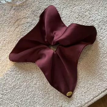 Новое поступление атласный шарф-повязка для волос, высококачественный ретро минималистичный и очаровательный ленивый стиль аксессуар для волос для женщин