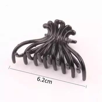 Новое поступление Большие заколки для волос Аксессуары Однотонные зажимы для волос Держатели для хвостика Купание Прическа Хорошее качество Пластиковые заколки