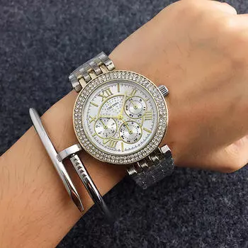 Новое поступление Contena Watch Модные женские женские кварцевые часы со стразами