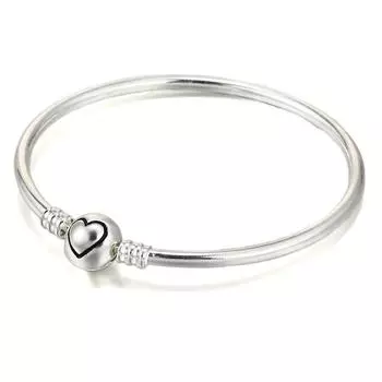 Новое поступление, классическая базовая цепочка в форме сердца, браслет-подвеска «сделай сам», изысканные браслеты, браслеты для женщин, изготовление ювелирных изделий, подарок 19cm