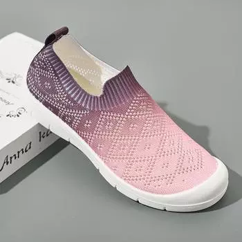 Новое поступление летней женской повседневной обуви в различных цветах, дышащие сетчатые женские кроссовки, удобные для спорта 36 бежевый