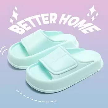 Новое поступление, летние женские тапочки, уличные, нескользящие, мягкие, с толстой подошвой, женские, пляжные, однотонные, для дома, уютные сандалии 36