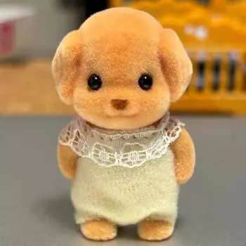 Новое поступление милый пудель тот же стиль кукла кукла флокированная кукла брелок собака кулон девочка сумка кулон праздничный подарок