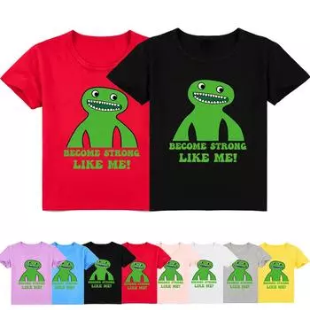 Новое поступление, модная детская футболка Garten of BANBAN с 3D принтом и короткими рукавами для детей 160 белый