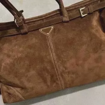 Новое поступление: Модная замшевая сумка-тоут — универсальный дизайн на плечо и подмышку