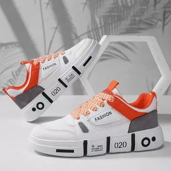 Новое поступление, модные кроссовки для пар, легкие, удобные, мужские туфли для скейтбординга, трендовые туфли на платформе, мужские повседневные кроссовки 35