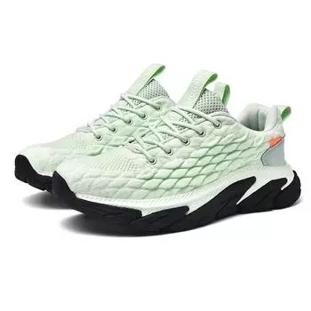 Новое поступление, мужские кроссовки Tiend Direction, рыбья чешуя, марафонский маяк, спортивные удобные кроссовки высшего качества 42 зелёный