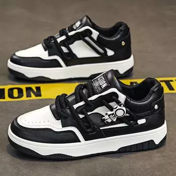 Новое поступление, мужские осенние повседневные кроссовки, мужские кроссовки, модельерская обувь на платформе, уличная теннисная тренировочная обувь для мужчин 39 чёрный