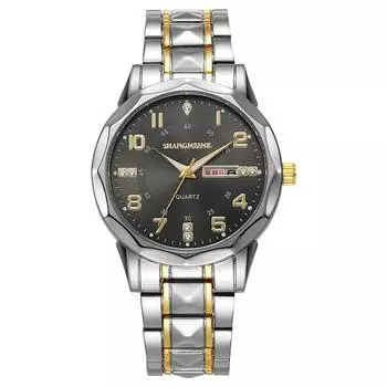 Новое поступление мужских часов, модные стили, мужские кварцевые наручные часы, деловые повседневные мужские часы чёрный