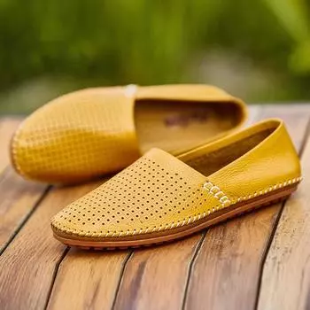 Новое поступление мужских туфель-слипонов из натуральной кожи, повседневная обувь, удобные туфли для вождения, мужские мокасины ручной работы, дышащие мокасины 38 чёрный