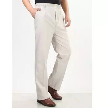 Новое поступление, осенне-летние повседневные штаны, натуральный хлопок, лен, высокая талия, большие размеры, льняные дышащие свободные мужские брюки XL