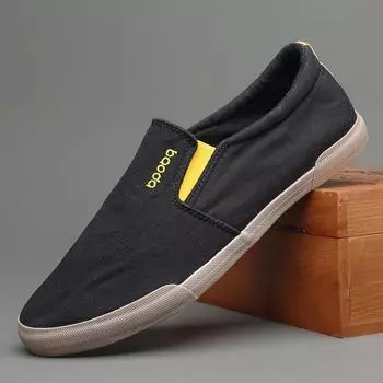 Новое поступление осенних мужских парусиновых туфель, повседневные кроссовки, удобные легкие мокасины без застежек, кроссовки Zapatos Casuales 38