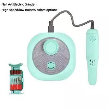 Новое поступление, полировщик для ногтей, электрическая пилочка для удаления ногтей, многофункциональная машина для ногтей EU Plug розовый