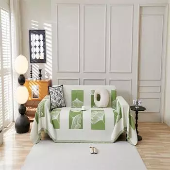 Новое поступление, полотенце для дивана, новый чехол для дивана в китайском стиле, зеленый бамбук, универсальный набор, универсальный дышащий чехол для дивана на четыре сезона 180X130