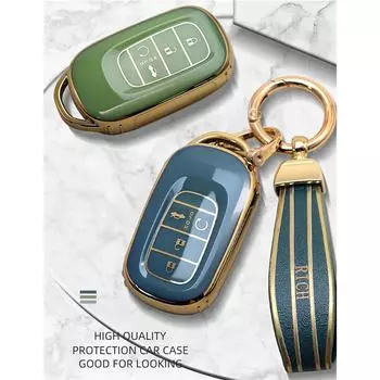 Новое поступление, роскошный чехол для дистанционного ключа для Honda Civic 11 Accord Vezel 2022, защитный чехол-брелок для автомобиля A Only Key Case