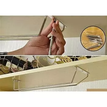 Новое поступление, стойка для вина, подставка для шкафа, домашняя обеденная барная полка, держатель для инструментов, вешалка 1 Row