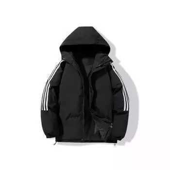 Новое повседневное хлопковое пальто для мужчин, новая осенне-зимняя хлопковая куртка с капюшоном, утолщенное теплое хлопковое пальто для мужчин и женщин S