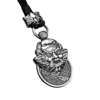 Новое ретро ожерелье мужской властный кулон сплетни кулон удачи талисман кулон ювелирные изделия аксессуары белый