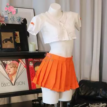 Новое сексуальное нижнее белье сексуальное милое чистое соблазнительное косплей-униформа школьницы jk One size