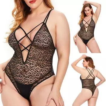 Новое сексуальное женское белье больших размеров, кружевное ночное белье, стильное ночное белье XXXL