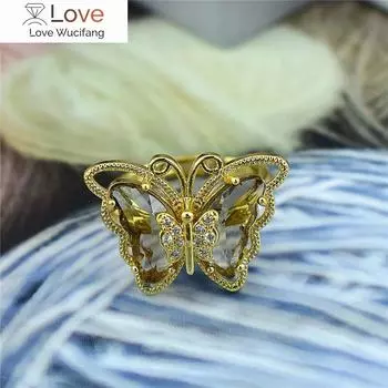 Новое стекло цветное отверстие регулируемое кольцо мужские украшения женский подарок изысканные украшения сверкающие украшения гальваническое покрытие цвет Resizable