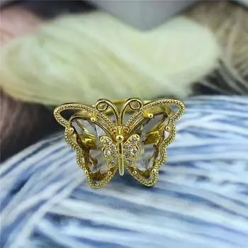 Новое стекло цветное отверстие регулируемое кольцо мужские украшения женский подарок изысканные украшения сверкающие украшения гальваническое покрытие цвет Resizable