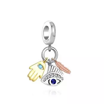 Новое Стерлинговое Серебро 925 Розовый Цветок Сова Чашка Платье Бабочка Сделай Сам Изящные Бусины Подходит Оригинальный Браслет Ювелирные Изделия Для Женщин