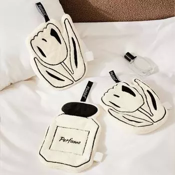 Новое стильное домашнее полотенце для рук, удобное подвесное двухслойное утолщенное быстросохнущее впитывающее полотенце для рук для кухни и ванной комнаты