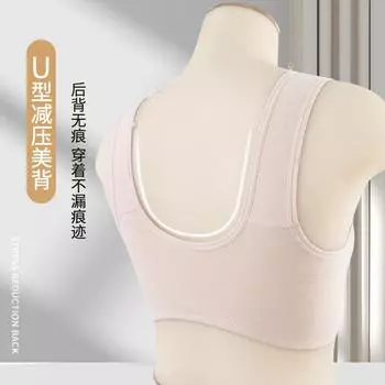 Новое тонкое нижнее белье из мягкого хлопка с застежкой-молнией спереди для женщин среднего и пожилого возраста, кружевной бюстгальтер без оправы большого размера 36/80