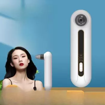 Новое устройство всасывания угрей для домашнего электрического удаления угрей, экспортируемого очистителя пор, косметического устройства от прыщей, оптовая продажа с фабрики H2 белый