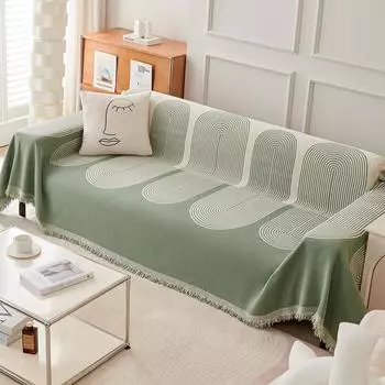 Новое утолщенное двухстороннее полотенце из синели с защитой от царапин для дивана на все времена года, все включено, простой чехол для дивана, полотенце для полного покрытия дивана 180*130cm