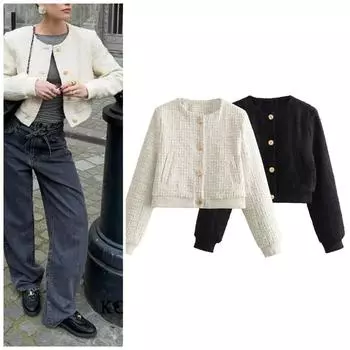 Новое весеннее офисное женское пальто с длинными рукавами на пуговицах, модная теплая уличная мода 2024 года, элегантное пальто с карманами XS бежевый