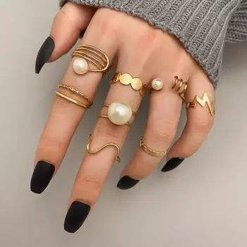 Новое винтажное золотое кольцо унисекс, открытое, в стиле панк, элегантное очарование, женское кольцо с ангелом любви, хип-хоп, готическое резное кольцо, регулируемое ювелирное изделие, подарок золотой