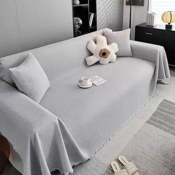 Новое водонепроницаемое полотенце для дивана из синели с полным покрытием, негабаритная ткань с цельной сеткой, универсальное для четырех сезонов 180*130cm