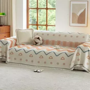 Новое высококачественное полотенце для дивана Ins Style из шенилла, универсальное для всех сезонов, все включено, полноценная нескользящая подушка для дивана 180*130cm