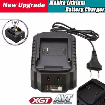 Новое зарядное устройство для аккумулятора электроинструмента 21 В, зарядное устройство для литий-ионного аккумулятора 18 В, специальное зарядное устройство для аккумулятора Makita