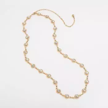 Новое женское модное элегантное платье с металлической цепочкой на талии из циркона «Джокер» с поясом. Resizable