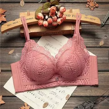 Новое женское нижнее белье из латекса без стальных колец, собирающее и закрывающее подгрудь, бюстгальтер мягкий и дышащий. 70B красный