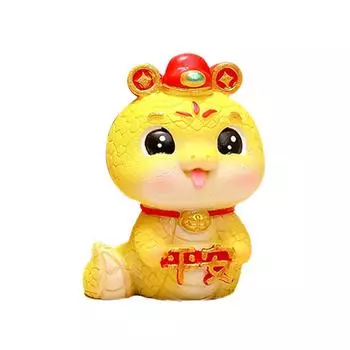 Новогоднее украшение 2025 года Змея для нового 2025 года Змея настольная игрушка Игрушечная комната для детей Украшение Y2C2 D-1pcs