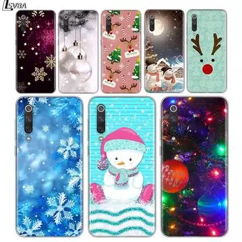 Новогодние подарки Рождественский мягкий силиконовый чехол TPU для Xiaomi Mi Note 11 10T 10 9 9T SE 8 Lite Pro Ultra 5G чехол для телефона Xiaomi 8