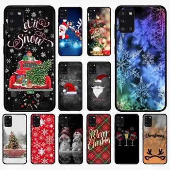 Новогодний Рождественский чехол для телефона Samsung A 51 30s 71 21s 10 70 31 52 12 30 40 32 11 20e 20s 01 02s 72 чехол Samsung A70