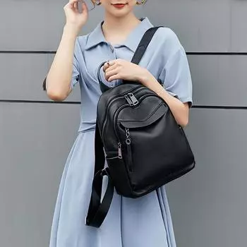 Новогодний рюкзак, модный и стильный женский рюкзак с верхним слоем из коровьей кожи, большая вместимость, школьный рюкзак для женщин 28*16*32.5cm