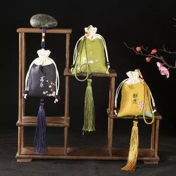 Новогодний Саше Шарик-саше Подвеска Репеллент от комаров Лаванда Китайская медицина Автомобиль, перевозящий Фестиваль лодок-драконов Полынь Саше Сумка Подвеска empty bag красный